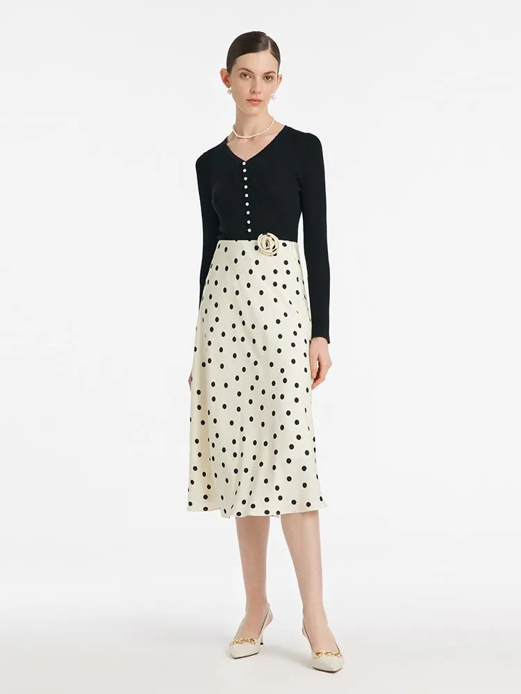 Polka dot skirt 3d best sale