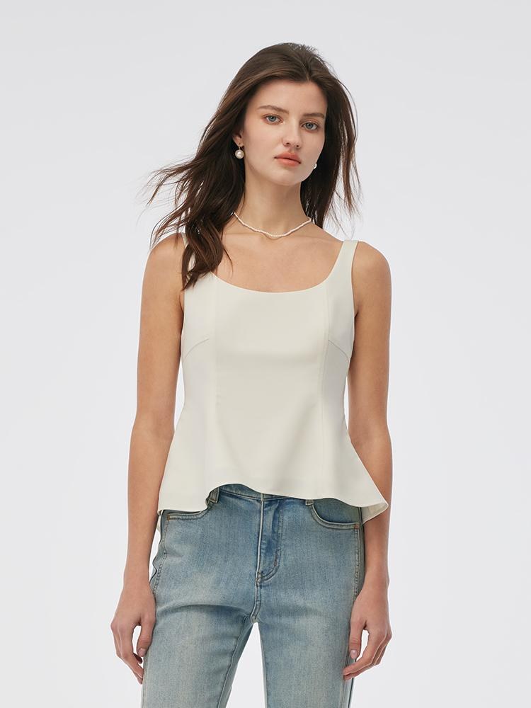 womens peplum tank