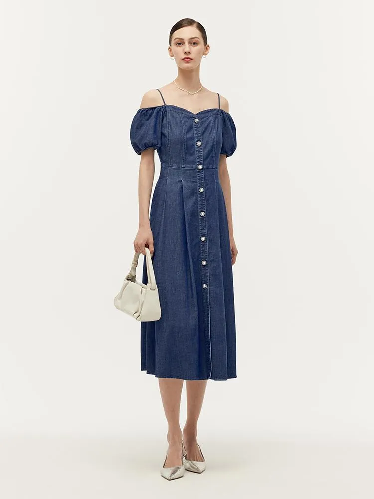 drop waist dress singapore Cinder Bruna Drop Waist Midi Dress