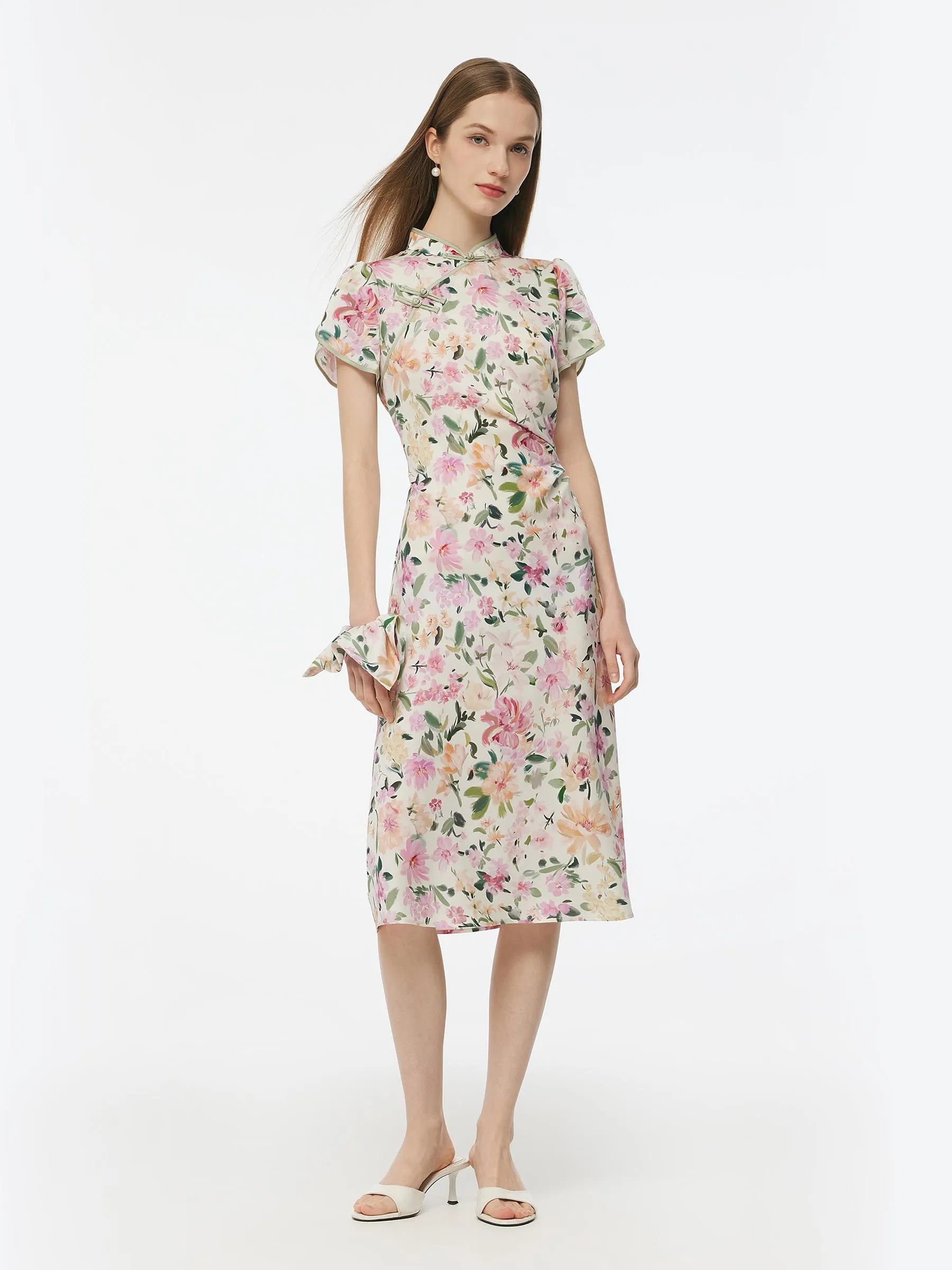 midi dress singapore Spotted: The Callie Elastic Waist Midi Dress. A beautiful midi dress with a spotted print and elasticated waist, bringing timeless feminine flair to your garden party style