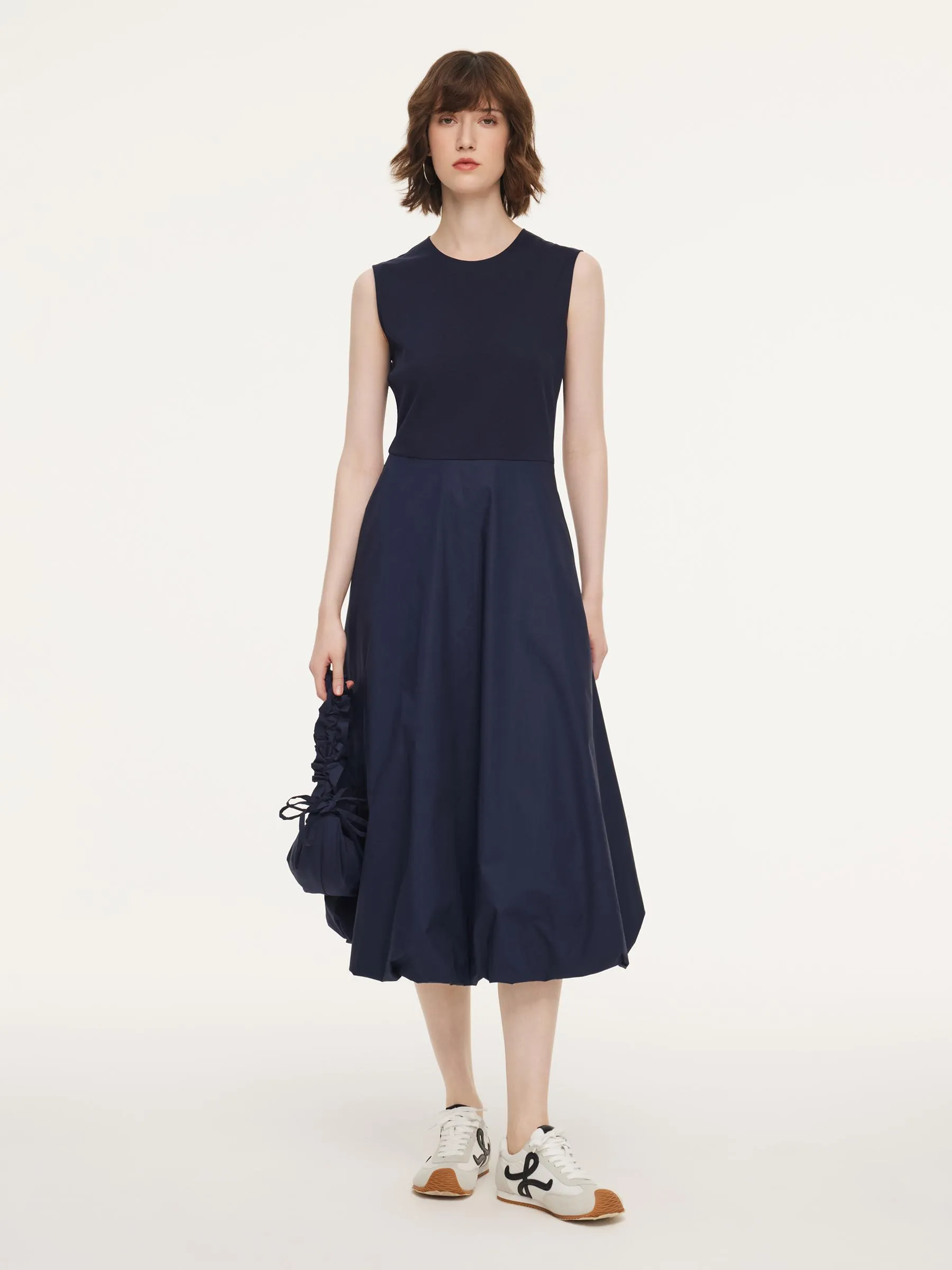 grey dress pants blue jacket Diamond Bubble Dress – The House of Dasha main image 1